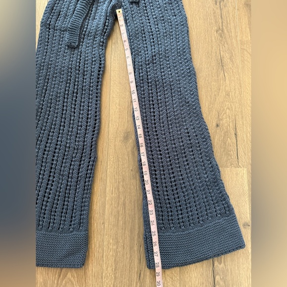 NWT Savannah Morrow Oak Organic Knitted Cotton Pant in Indigo Blue Size XXS - Picture 11 of 14